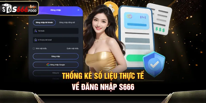 Thống kê số liệu thực tế về đăng nhập S666
